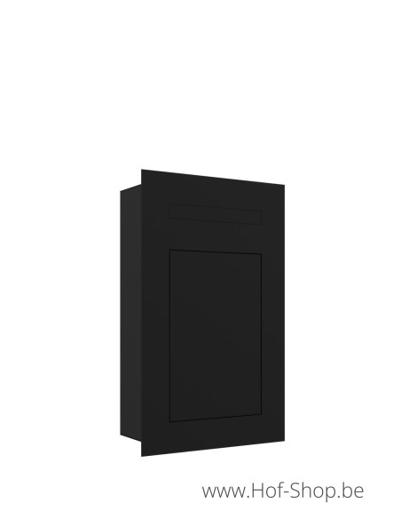 Intrabox Connect RAL 9005 - inbouwpakketbrievenbus ONZO
