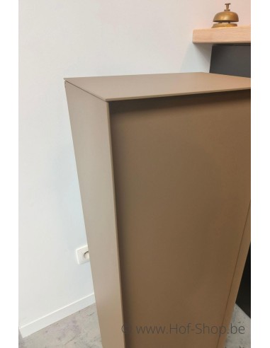 Dropbox Small Back Door ONZO-kleur Bronze - pakketbus aluminium