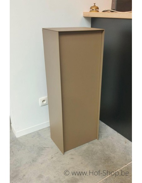 Dropbox Small Back Door ONZO-coleur Bronze - pakketbus aluminium - ONZO boîte à colis aluminium