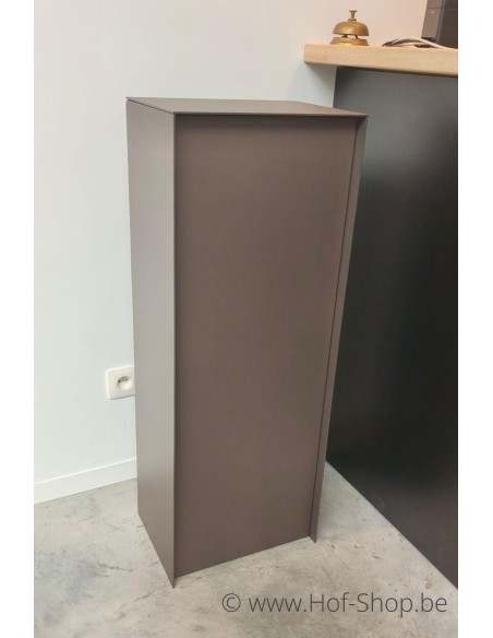 Dropbox Small Back Door ONZO-coleur Dark Bronze - pakketbus aluminium - ONZO boîte à colis aluminium