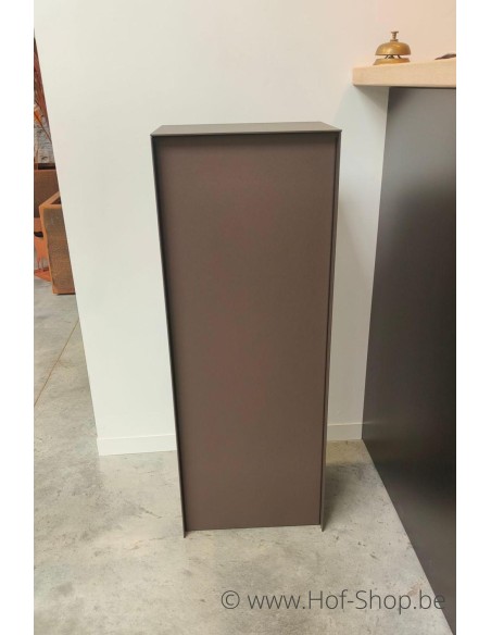 Dropbox Small Back Door ONZO-coleur Dark Bronze - pakketbus aluminium - ONZO boîte à colis aluminium