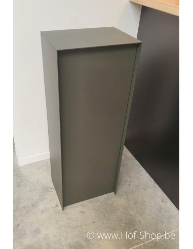Dropbox Small Back Door ONZO-coleur Black Olive - pakketbus aluminium - ONZO boîte à colis aluminium