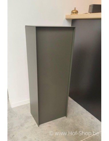 Dropbox Small Back Door ONZO-coleur Black Olive - pakketbus aluminium - ONZO boîte à colis aluminium