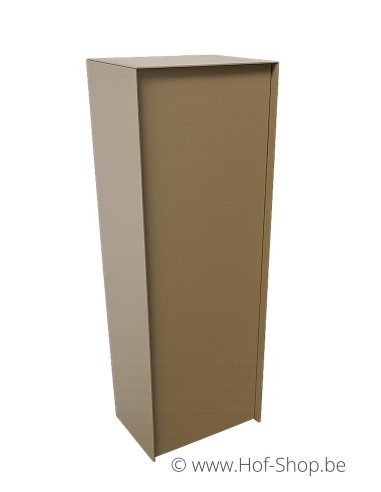 Dropbox Small Back Door ONZO-coleur Bronze - pakketbus aluminium - ONZO boîte à colis aluminium