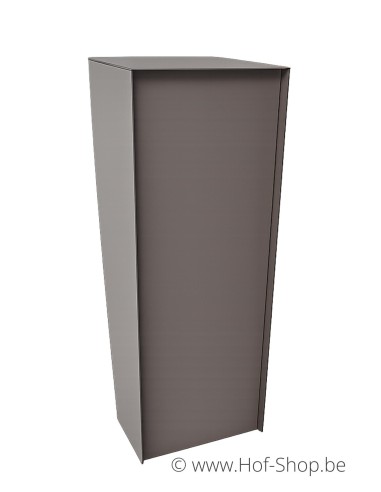 Dropbox Small Back Door ONZO-coleur Dark Bronze - pakketbus aluminium - ONZO boîte à colis aluminium