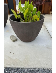 Toonzaalmodel Lupo River Stone 62 cm - Cosapots Plantenbak in polyester