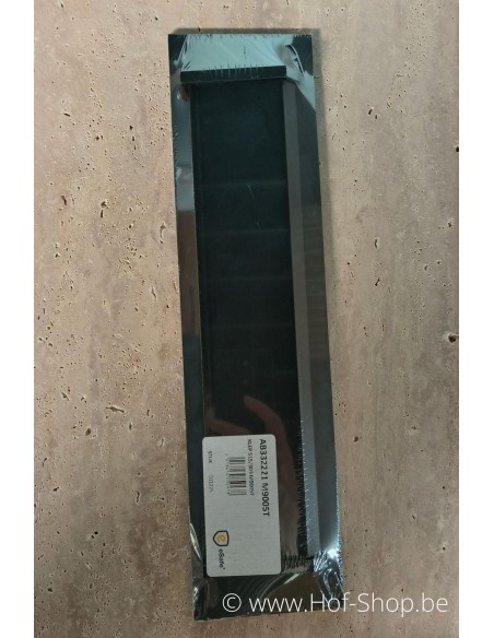 Brievenbusklep type 515/300 RAL 9005 - eSafe briefplaat aluminium