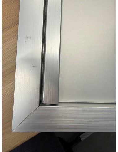 Retouritem Brievenbusdeur 30 x 34 cm medium - brievenkastdeur aluminium