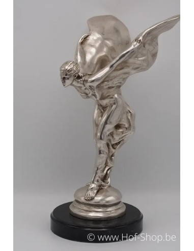 Spirit Of Ecstasy Zilver - sculpture en bronze (BS4186S)