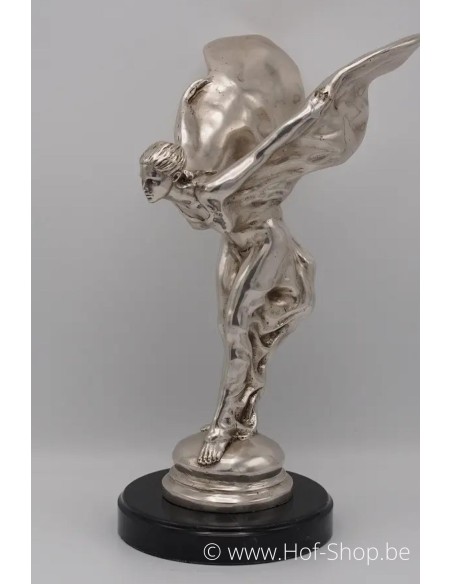 Spirit Of Ecstasy Zilver - sculpture en bronze (BS4186S)