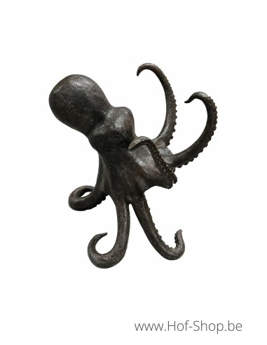 Poulpe - statue en bronze (B89051)