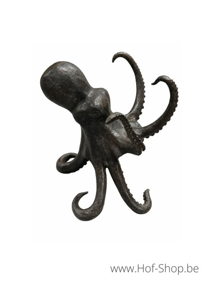 Poulpe - statue en bronze (B89051)