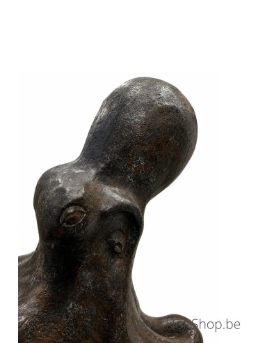 Poulpe - statue en bronze (B89051)