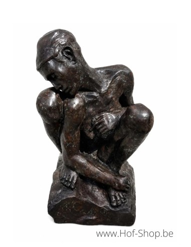 Dame moderne avec base 'Rodin' - statue en bronze (B55952M)