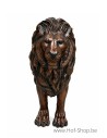 Lion Assis - statue en bronze (B47502)