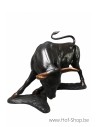 Grand taureau - statue en bronze (B47557)