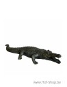 Alligator - statue en bronze (B1581)
