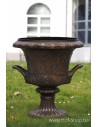 Vase - statue en bronze (B94370)