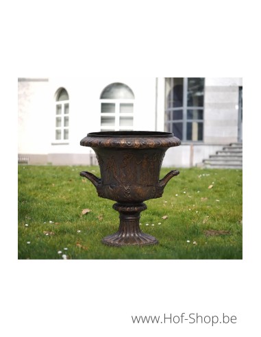 Vase - statue en bronze (B94370)