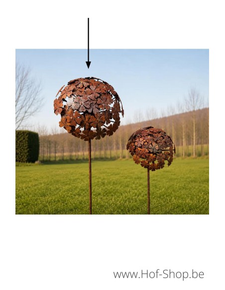 Piquet fleur large - figurine en métal Ecorouille (MD60017)