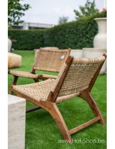 Modèle d'exposition Julia chair seagrass in walnut - chair Solace Living