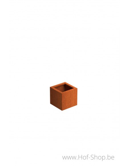 Andes 40 x 40 x 40 cm - Plantenbak in cortenstaal
