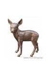 Hertenkalf - bronzen beeld (B482-1)