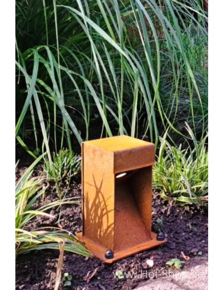 C1S - 200 Éclairage au sol en acier Corten - Éclairage de jardin GARDD