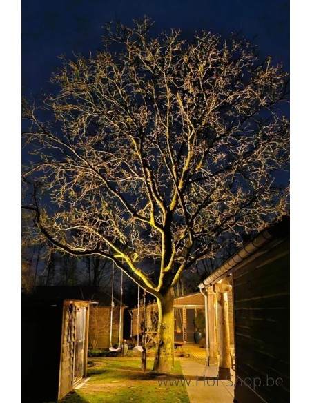 C7S - Spot de jardin à poser au sol en acier Corten - Éclairage de jardin GARDD