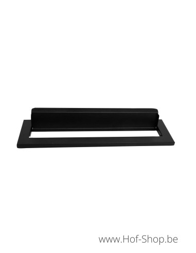 Brievenbusklep zwart 31 x 8 cm - gegalvaniseerde brievenbusklep