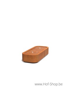Watertafel Premium 200 x 80 x 40 cm - Watertafel Adezz cortenstaal