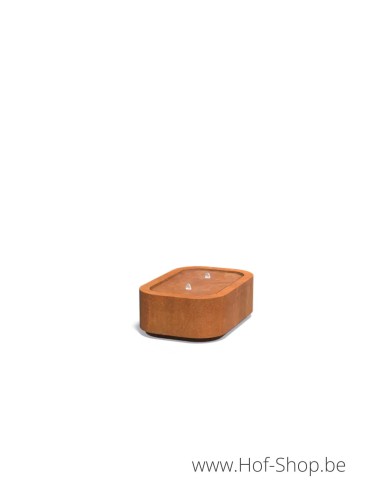 Table d'eau Premium 120 x 80 x 40 cm - Adezz Table d'eau en acier corten