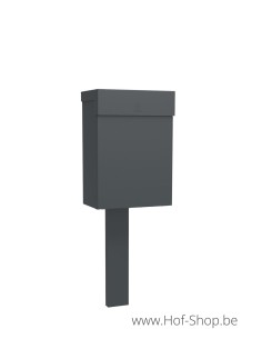 Topak sur un support en RAL 7016 - ONZO boîte à colis aluminium