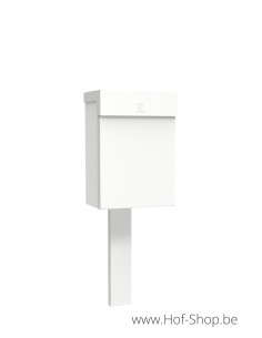 Topak sur un support en RAL 9016 - ONZO boîte à colis aluminium