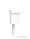 Topak sur un support en RAL 9016 - ONZO boîte à colis aluminium