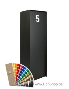 Dropbox Small avec une couleur de votre choix Back Door - eSafe boîte à colis aluminium