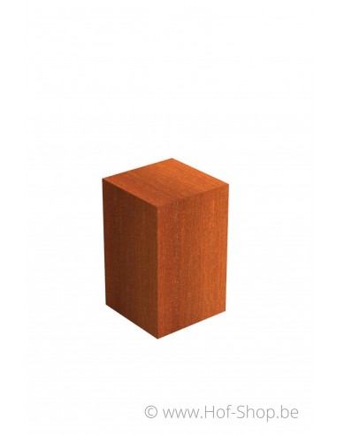 Sokkel Pedestal 50x50x80 - zuil in cortenstaal