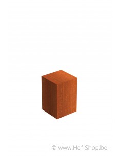 Socle 40 x 40 x 60 - socle en acier corten