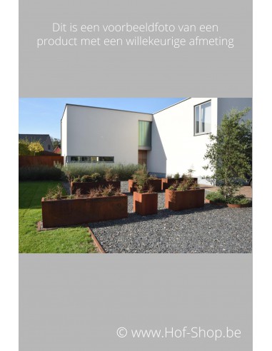 Andes - Plantenbak in cortenstaal Adezz