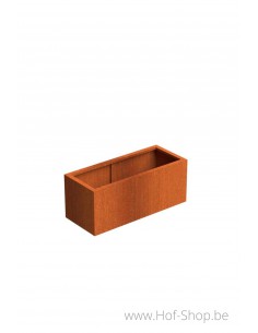 Andes 120 x 50 x 50 cm - Plantenbak in cortenstaal