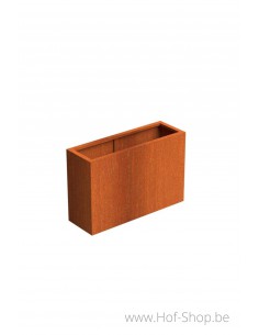 Andes 120 x 40 x 80 cm - Plantenbak in cortenstaal