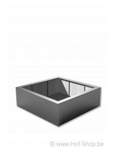 Carrez 120 x 120 x 40 cm - Jardinière Adezz en polyester