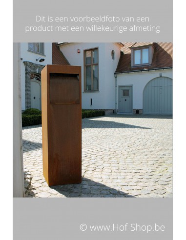 Collibox 30120 acier corten - Boîte à colis Arduo