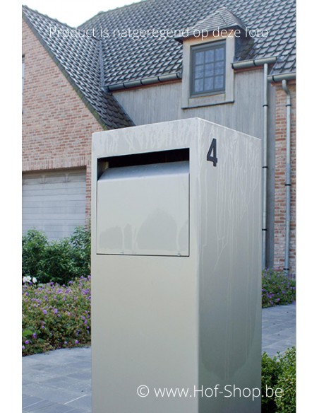 Collibox 40120 gelakt - pakketbus inox