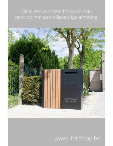 Carré Collibox gelakt - pakketbus inox