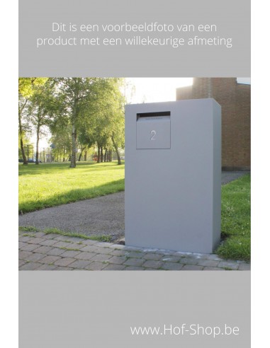 Carré Collibox gelakt - pakketbus inox