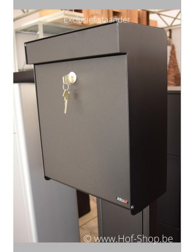 Allux Grundform Box noir - boîte aux lettres