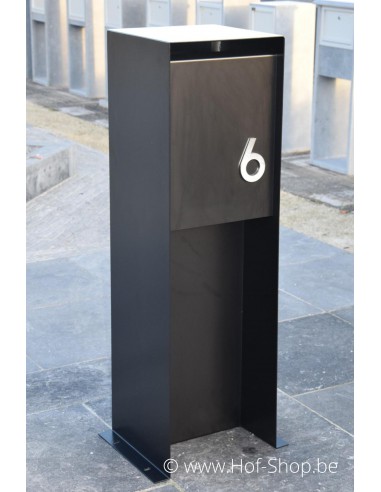 OUTLET Numéro 4 en inox (12 cm de haut) - Numéro de maison Adezz