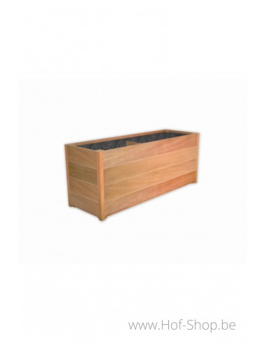 Carrez 150 x 50 x 58 cm - Jardinière Adezz en bois dur