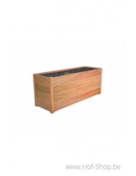 Carrez 150 x 50 x 58 cm - Jardinière Adezz en bois dur